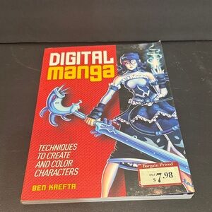 Digital Manga Techniques to Create & Color Characters by Ben Krefta